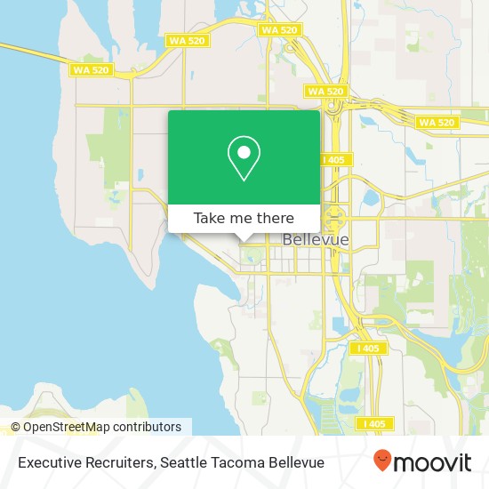 Executive Recruiters map