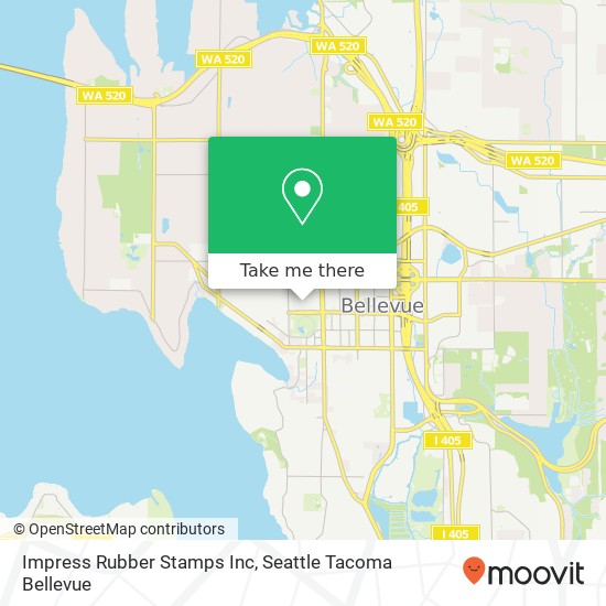 Impress Rubber Stamps Inc map