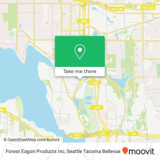 Forest Eagon Products Inc map
