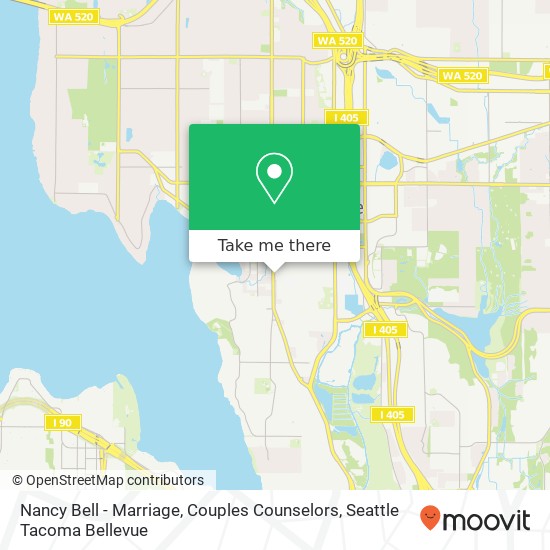 Mapa de Nancy Bell - Marriage, Couples Counselors