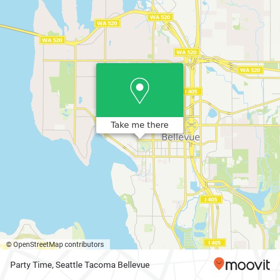 Party Time map