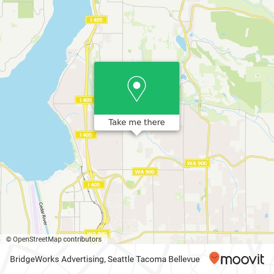 BridgeWorks Advertising map