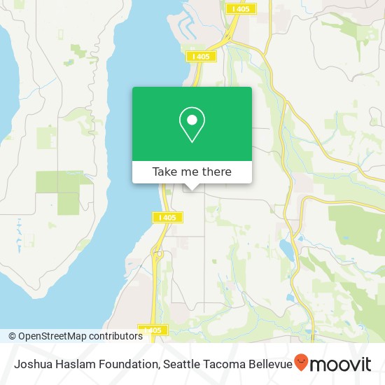 Joshua Haslam Foundation map