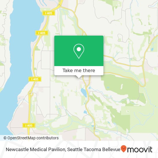 Newcastle Medical Pavilion map