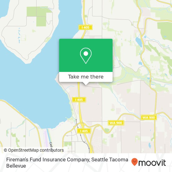 Fireman's Fund Insurance Company map