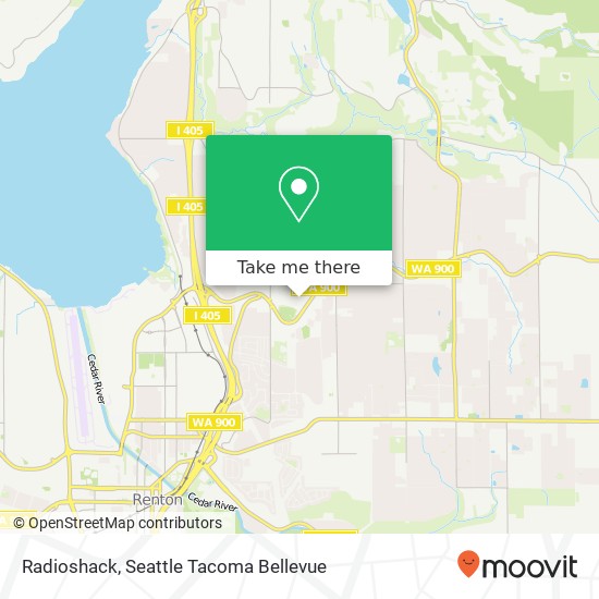 Radioshack map