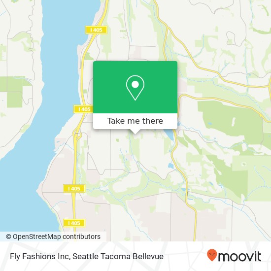 Fly Fashions Inc map