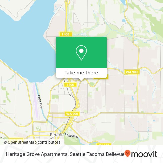 Heritage Grove Apartments map