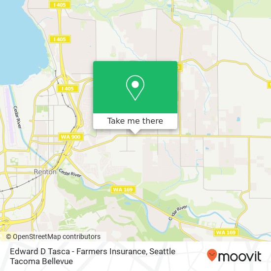 Edward D Tasca - Farmers Insurance map