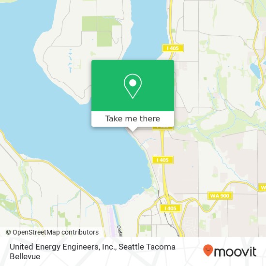 United Energy Engineers, Inc. map