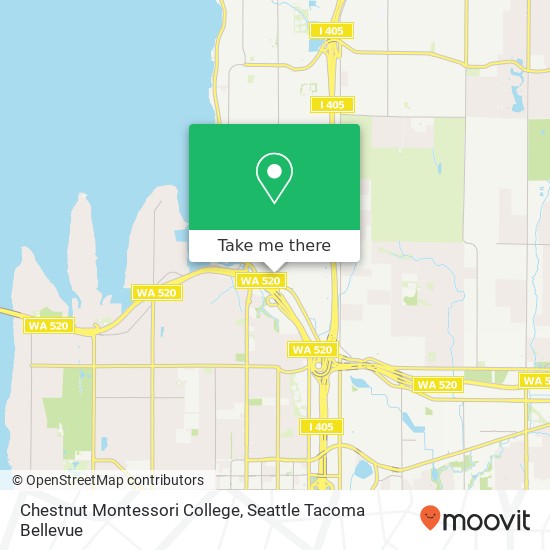 Mapa de Chestnut Montessori College
