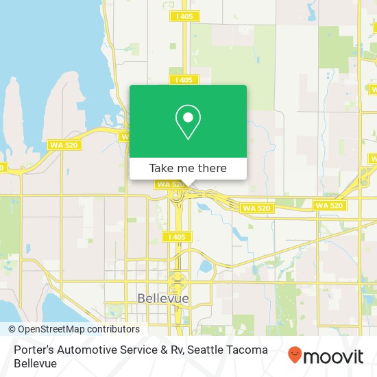 Porter's Automotive Service & Rv map