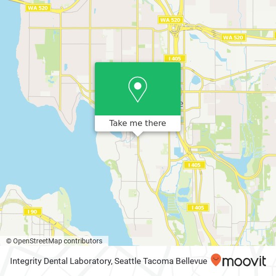 Mapa de Integrity Dental Laboratory