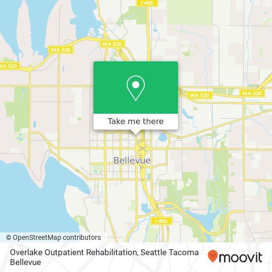 Mapa de Overlake Outpatient Rehabilitation