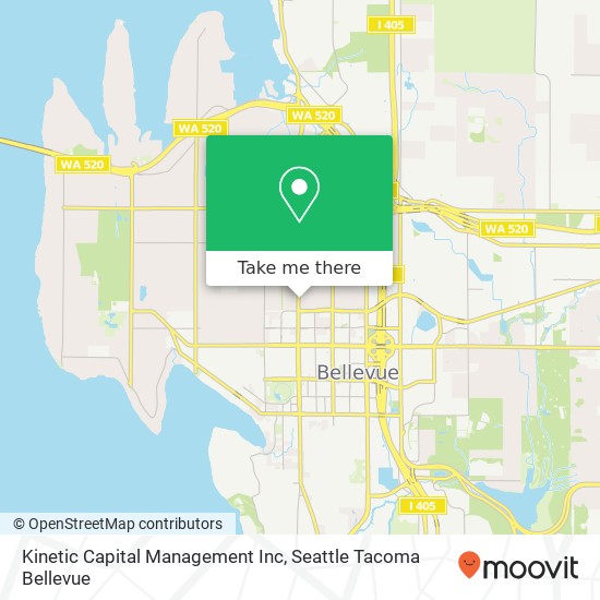 Kinetic Capital Management Inc map