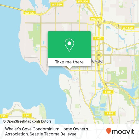 Mapa de Whaler's Cove Condominium Home Owner's Association