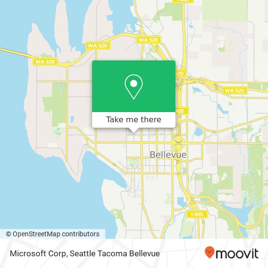 Mapa de Microsoft Corp