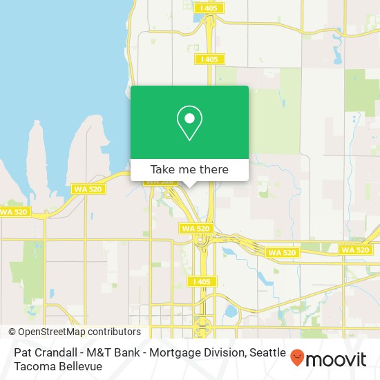Mapa de Pat Crandall - M&T Bank - Mortgage Division