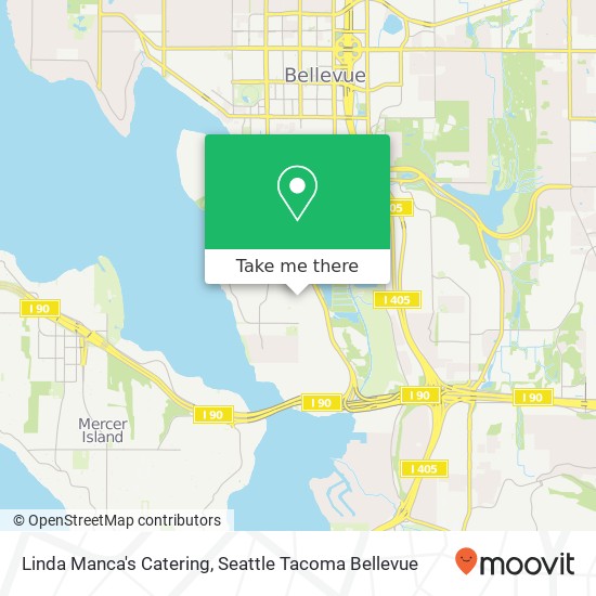 Mapa de Linda Manca's Catering