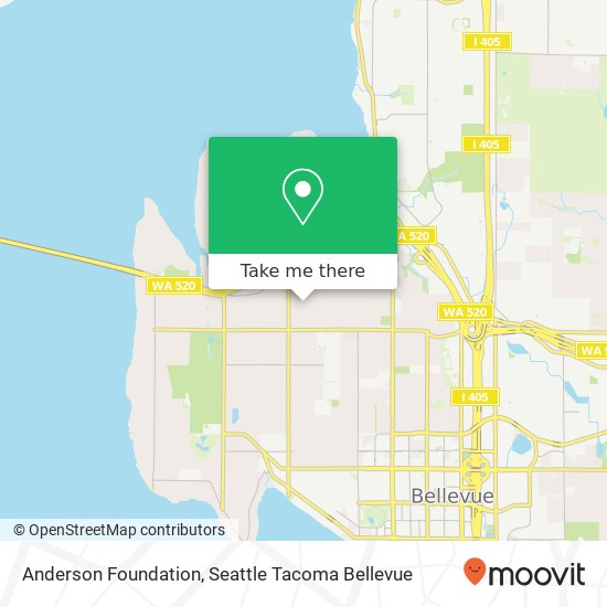 Anderson Foundation map