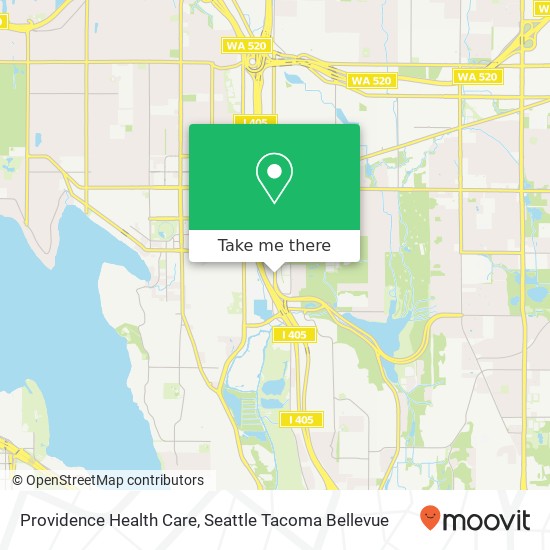 Providence Health Care map