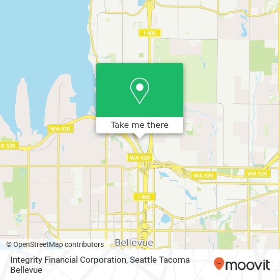 Integrity Financial Corporation map