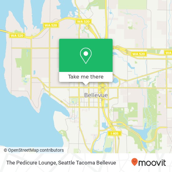 The Pedicure Lounge map