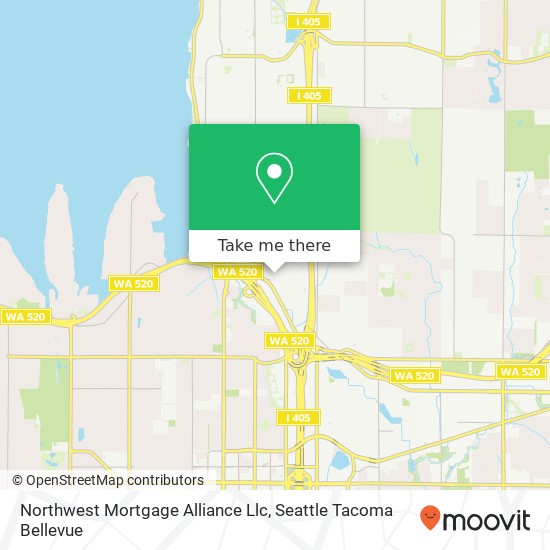 Mapa de Northwest Mortgage Alliance Llc