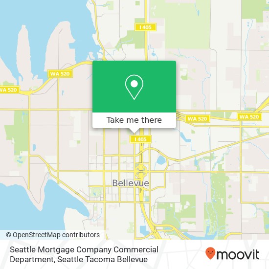 Seattle Mortgage Company Commercial Department map