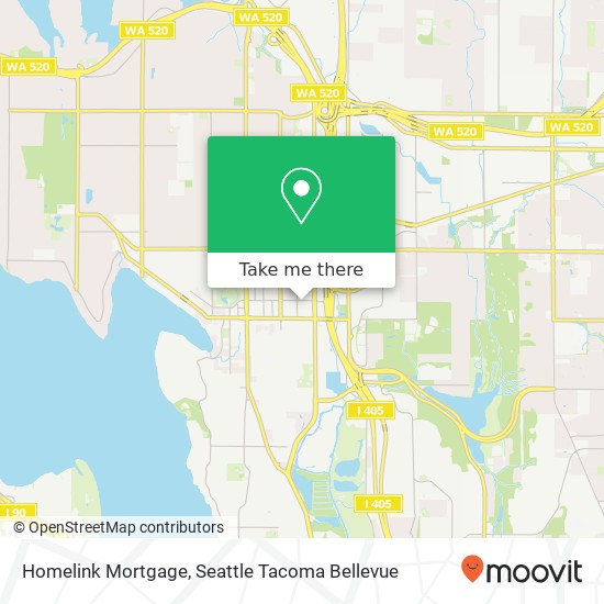 Mapa de Homelink Mortgage