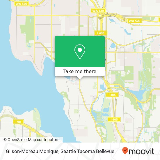 Mapa de Gilson-Moreau Monique