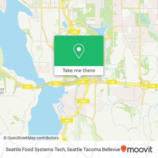 Mapa de Seattle Food Systems Tech