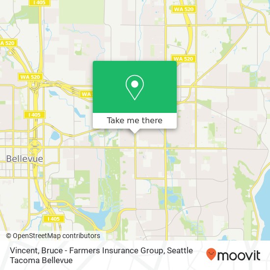 Vincent, Bruce - Farmers Insurance Group map