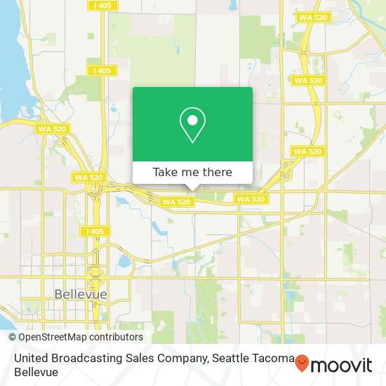 United Broadcasting Sales Company map