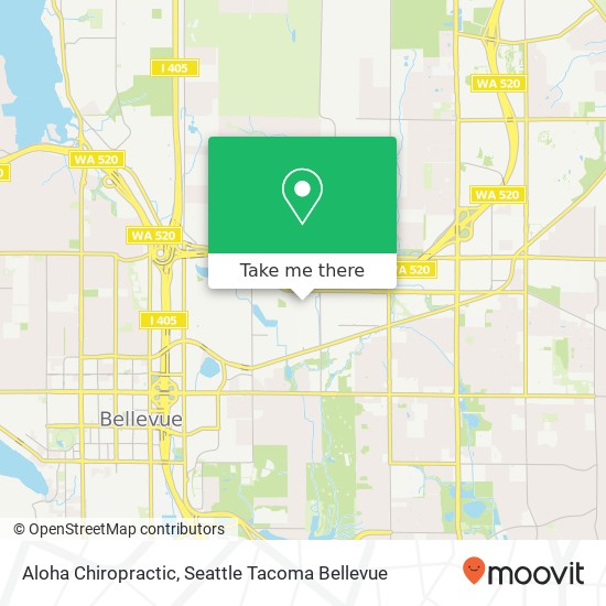 Aloha Chiropractic map