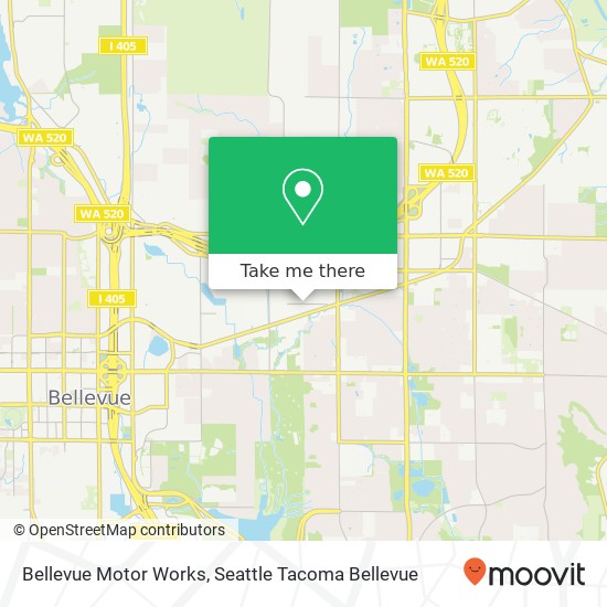 Bellevue Motor Works map