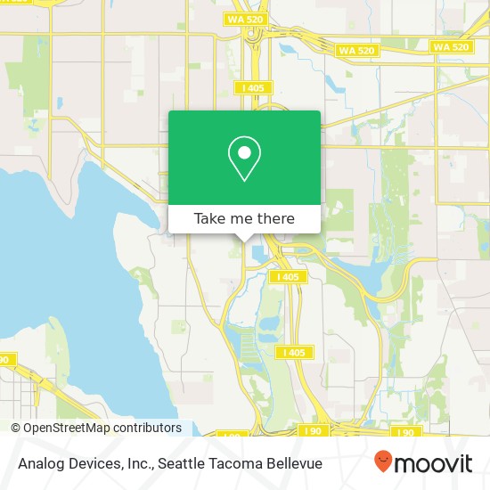 Analog Devices, Inc. map