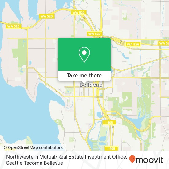 Northwestern Mutual / Real Estate Investment Office map