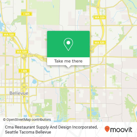 Mapa de Cma Restaurant Supply And Design Incorporated