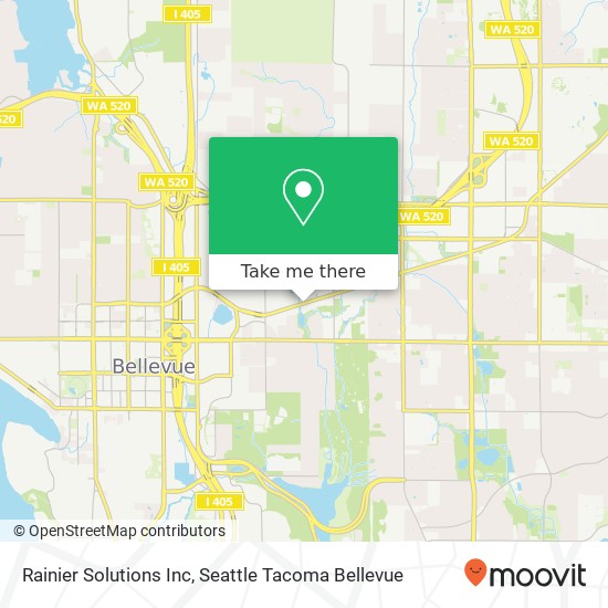 Rainier Solutions Inc map