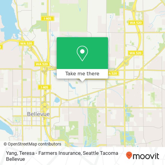 Mapa de Yang, Teresa - Farmers Insurance