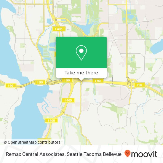 Remax Central Associates map