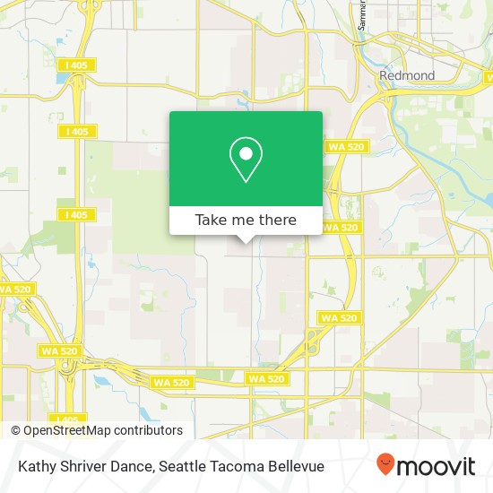 Mapa de Kathy Shriver Dance