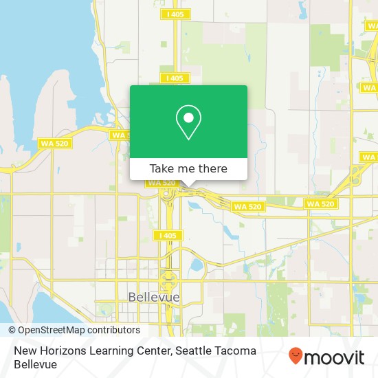 Mapa de New Horizons Learning Center