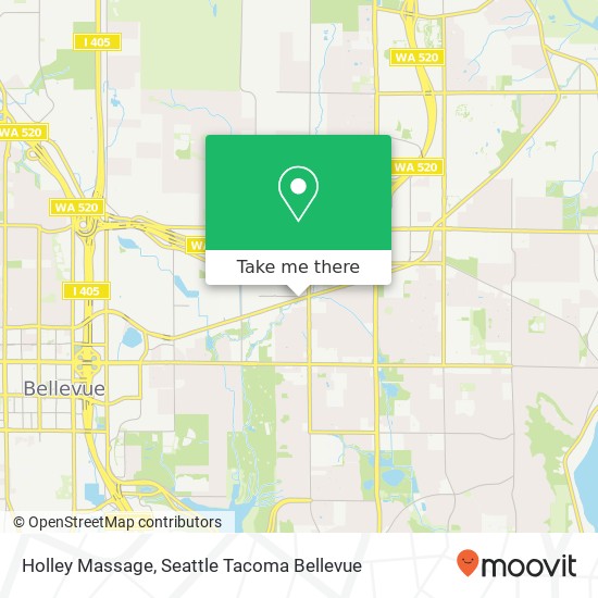 Holley Massage map