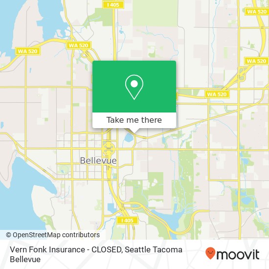 Vern Fonk Insurance - CLOSED map