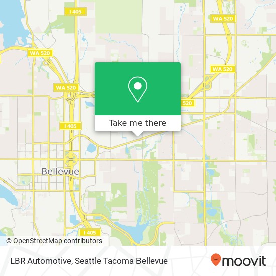 LBR Automotive map