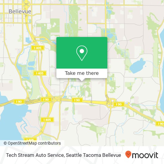 Tech Stream Auto Service map