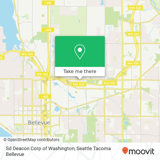 Sd Deacon Corp of Washington map