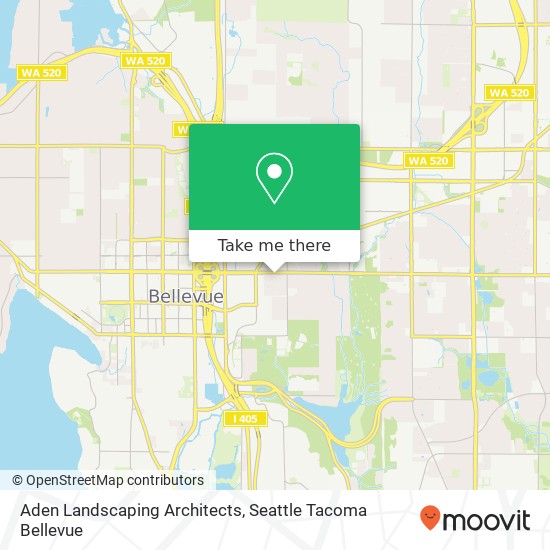 Aden Landscaping Architects map